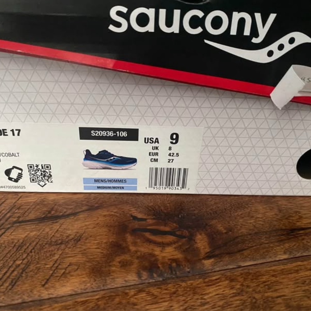 Men’s saucony guide 17 running shoes